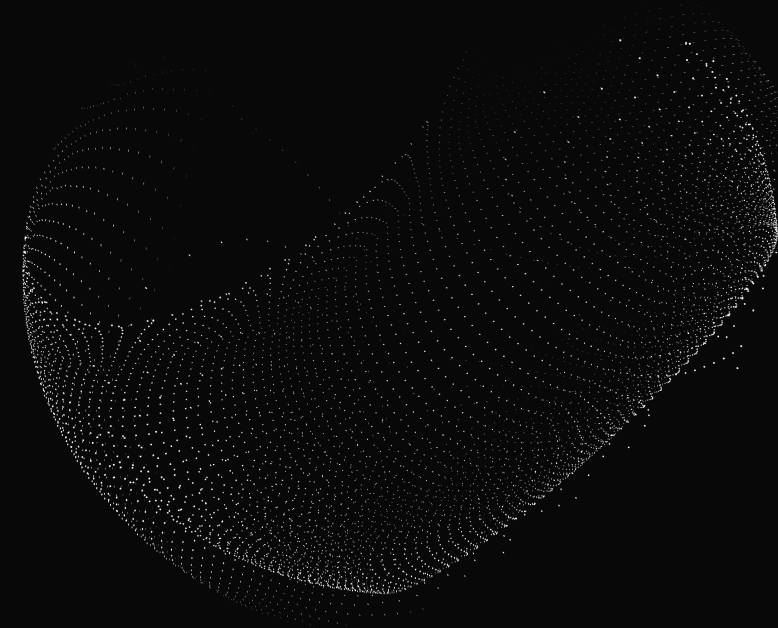 Geometric sphere background