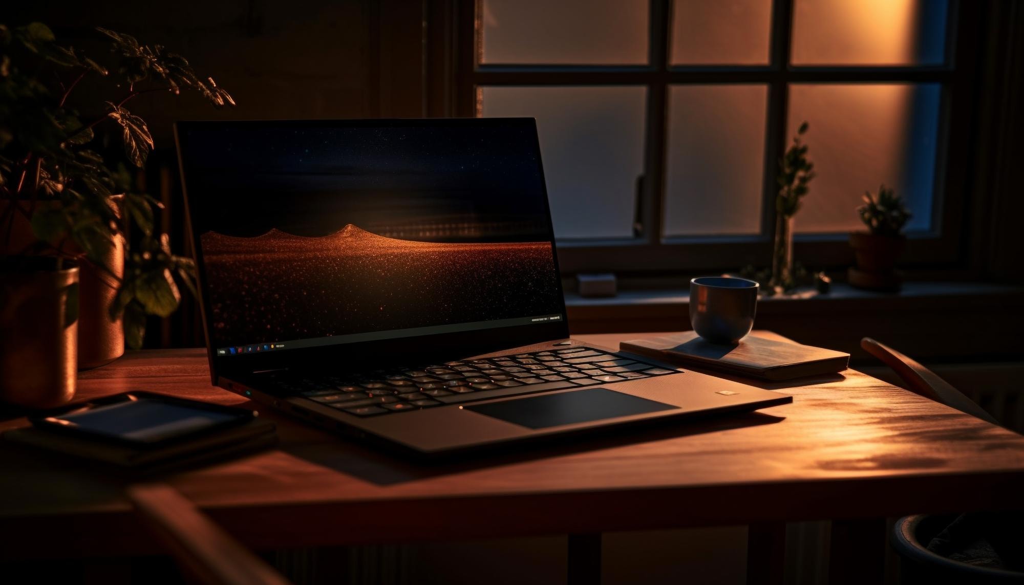 Workspace scene